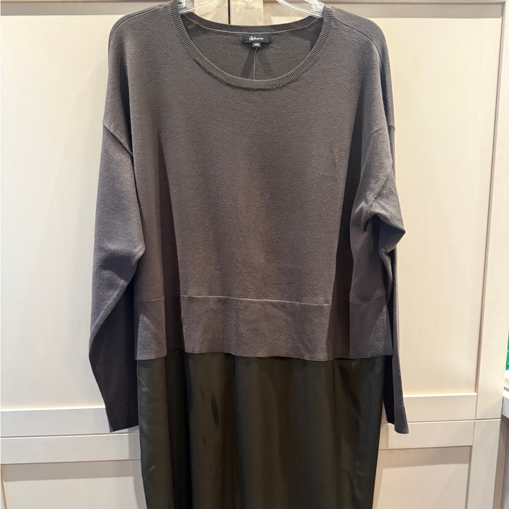 Reitmans Taupe Knit Dress XXL